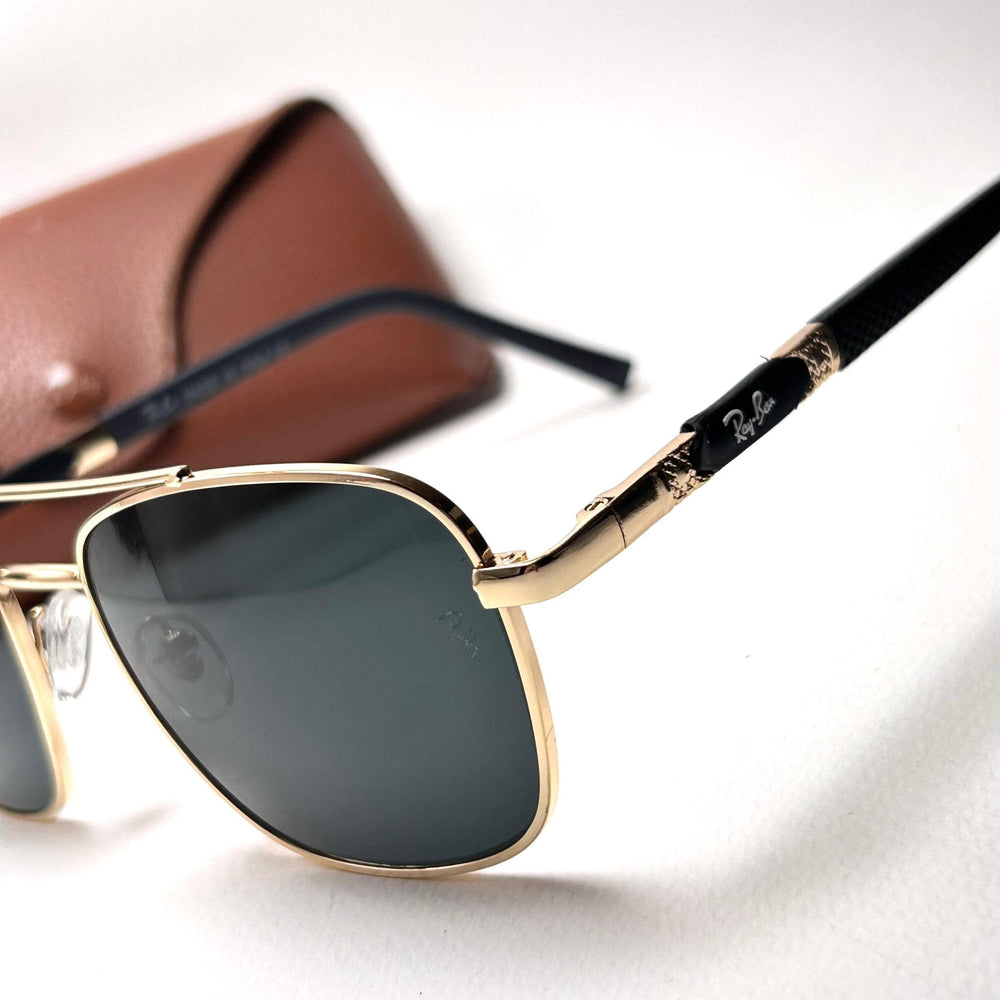 Ray Ban RB5831 Frank Titanium - Golden Black