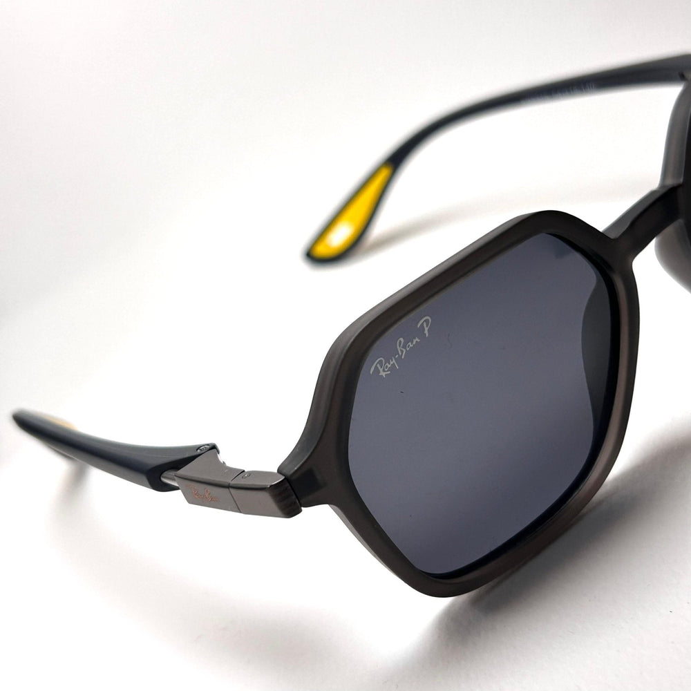 Ray Ban RB8945 Polarized Scuderia Ferrari - Black & Yellow Tips