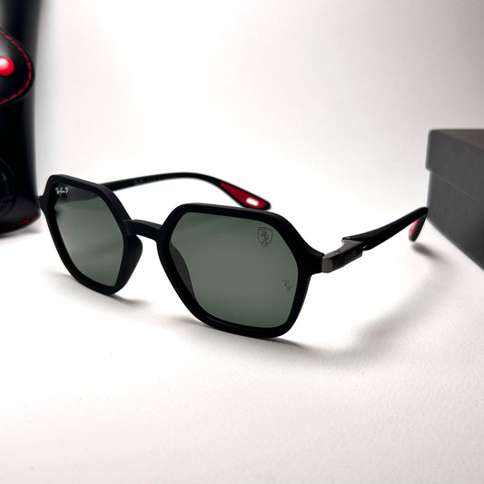 Ray Ban RB8945 Polarized Scuderia Ferrari - Oily Green