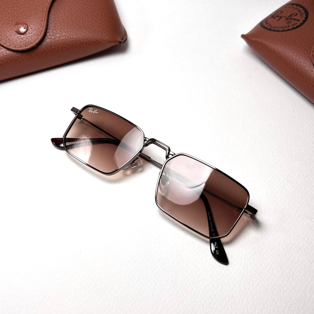 Ray Ban Rectangular - Brown Gradient