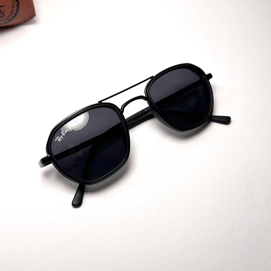 Ray Ban Round Polarized RB24009 - Full Black