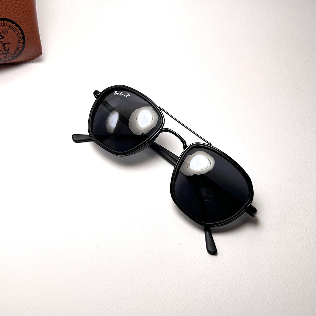 Ray Ban Round Polarized RB24009 - Full Black