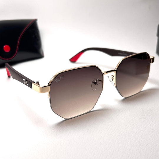 Ray Ban Scuderia Ferrari Geo Flat - Brown
