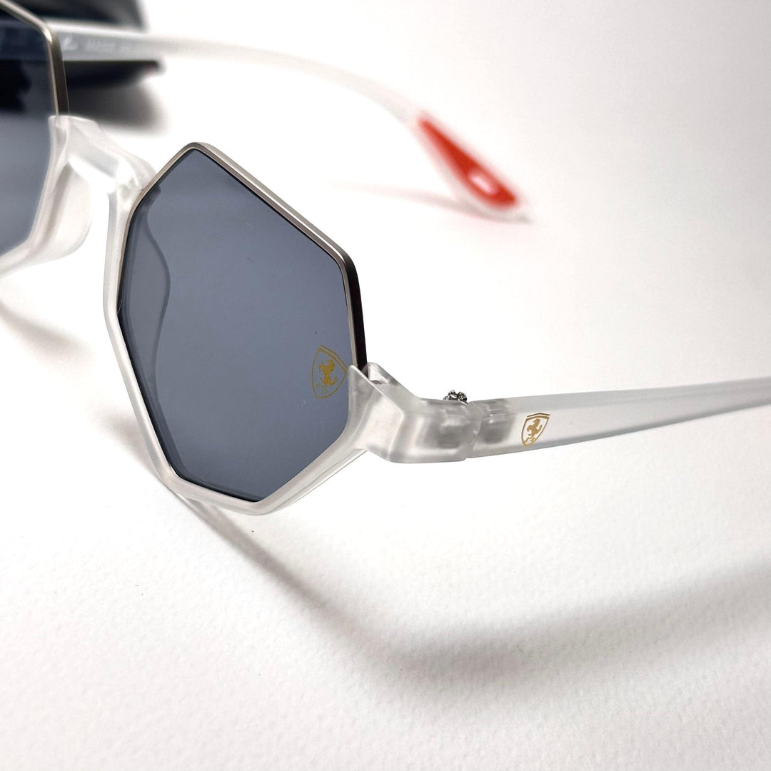 Ray Ban Scuderia Ferrari Irregular - White