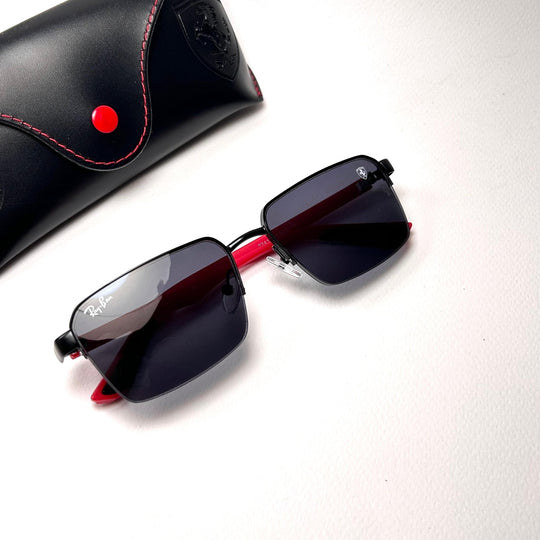 Ray Ban Scuderia Ferrari Rectangular 2241 - Black n Red