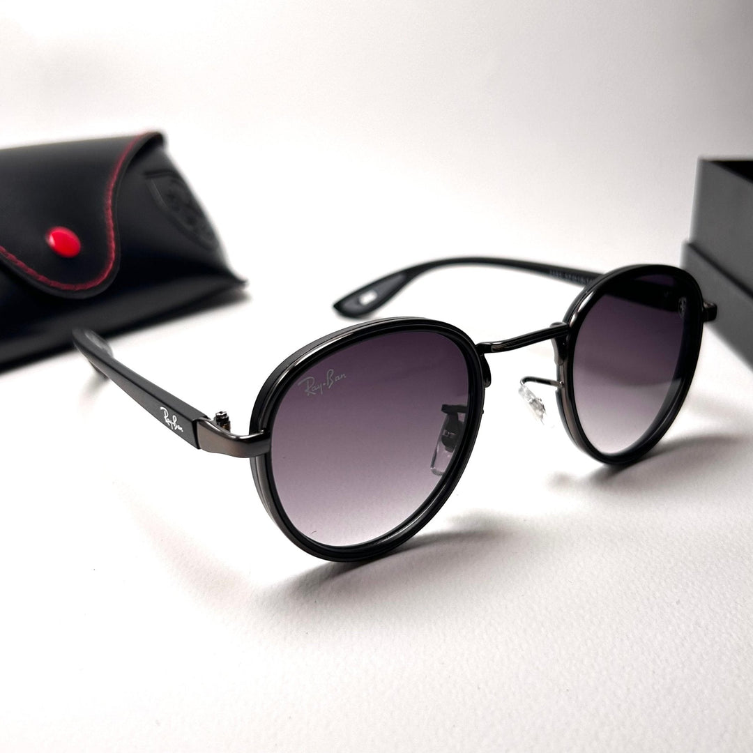 Ray Ban Scuderia Ferrari Round - Gray Matte