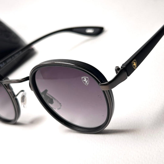 Ray Ban Scuderia Ferrari Round - Gray Matte