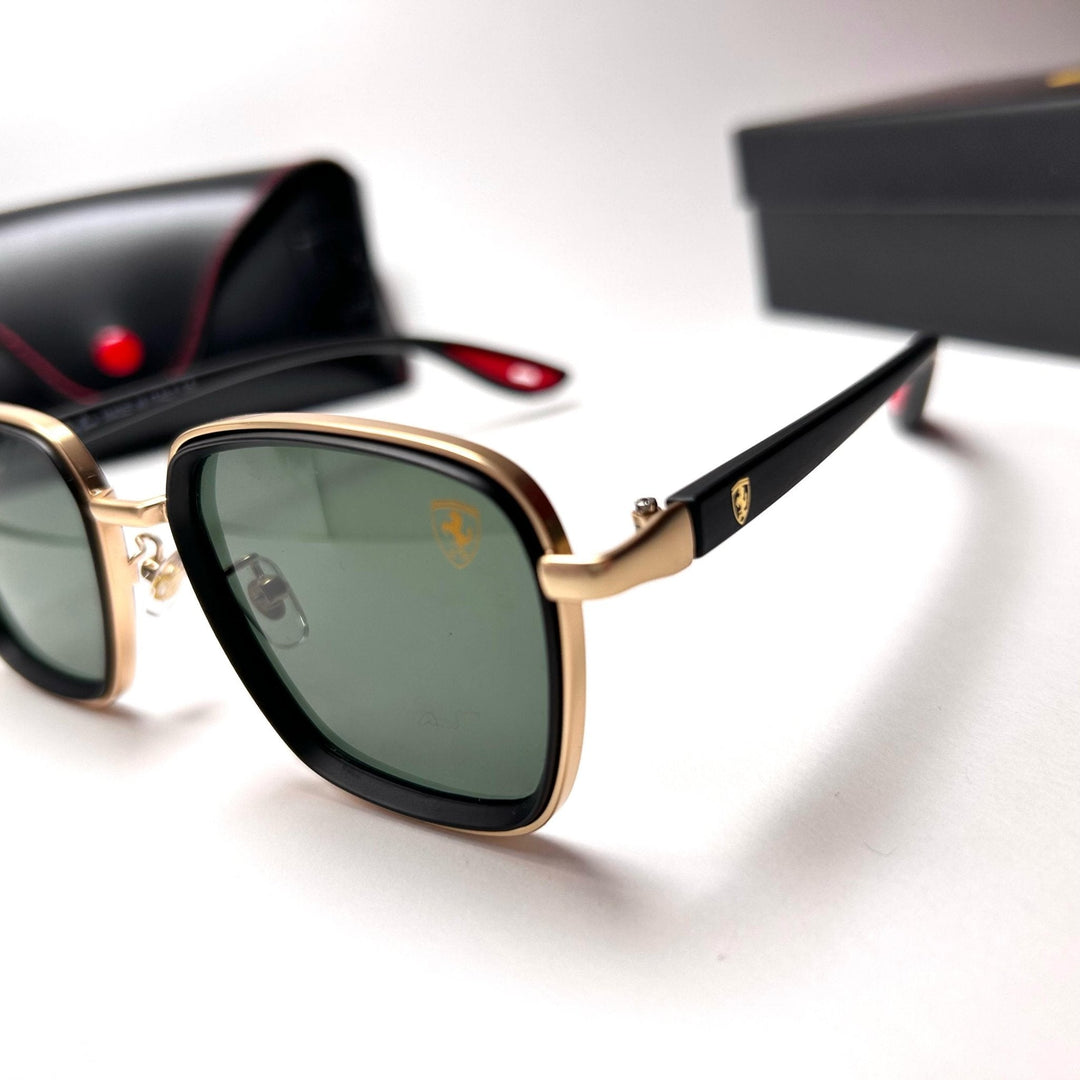 Ray Ban Squarish Scuderia Ferrari - Oily Green