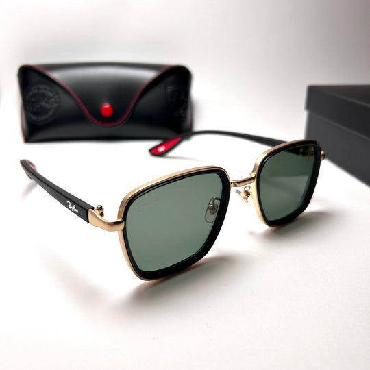Ray Ban Squarish Scuderia Ferrari - Oily Green