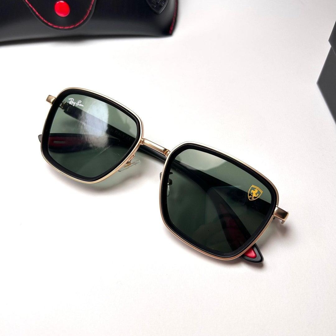 Ray Ban Squarish Scuderia Ferrari - Oily Green