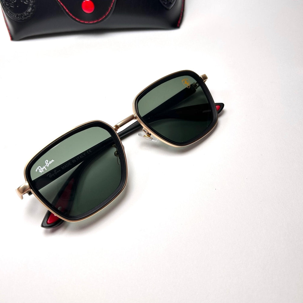 Ray Ban Squarish Scuderia Ferrari - Oily Green