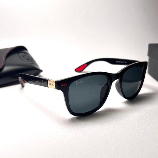 Ray Ban Wayfarer Scuderia Ferrari RB4195 - Golden Black