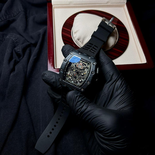 Richard Mille RM 011-03 Chronograph Skeleton – Black