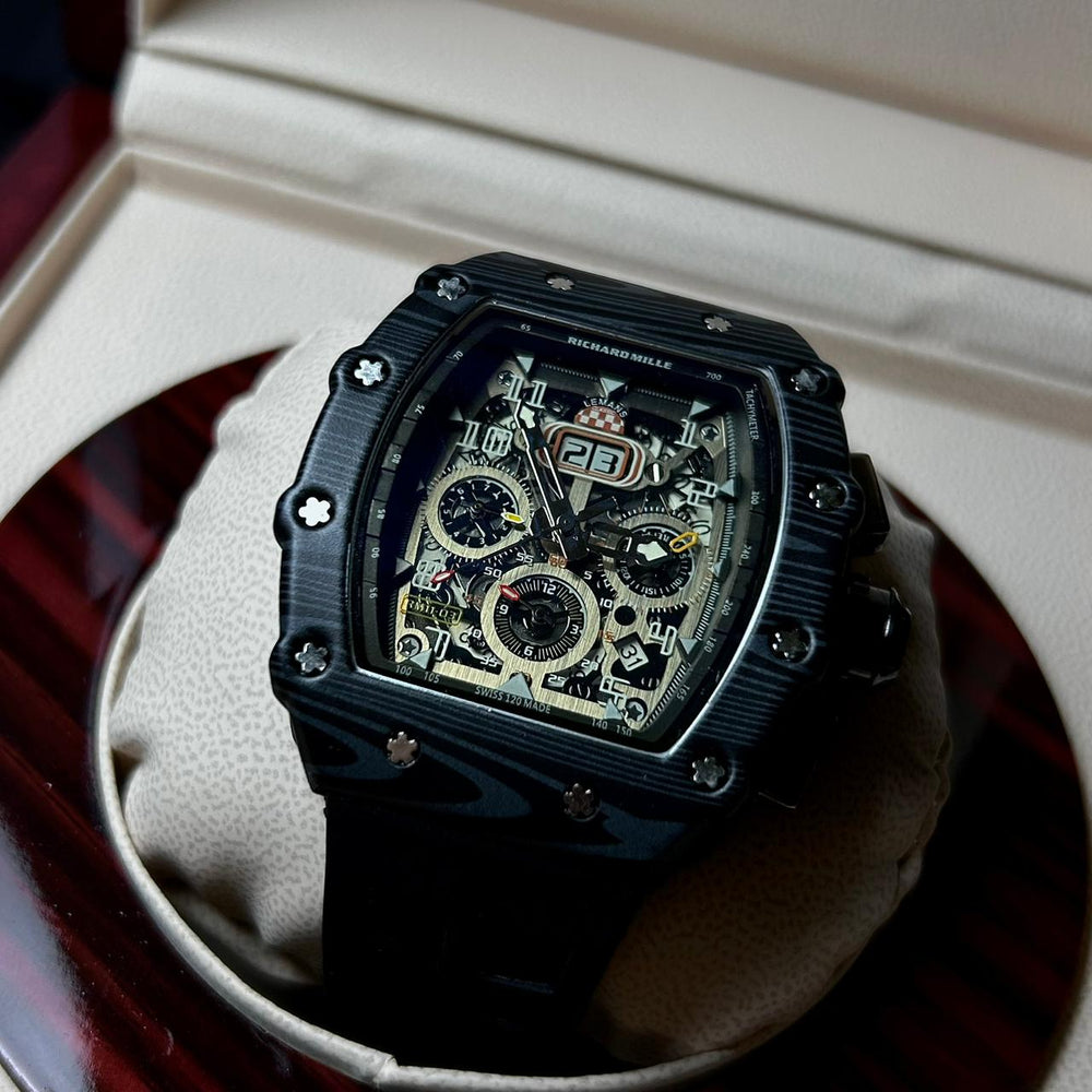 Richard Mille RM 011-03 Chronograph Skeleton – Black