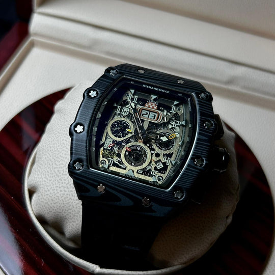 Richard Mille RM 011-03 Chronograph Skeleton – Black