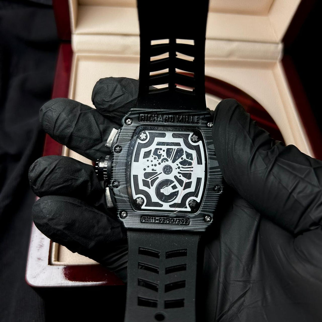 Richard Mille RM 011-03 Chronograph Skeleton – Black