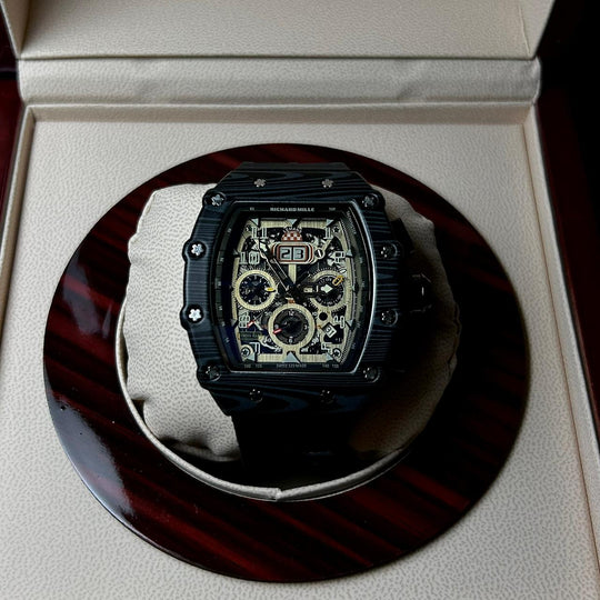 Richard Mille RM 011-03 Chronograph Skeleton – Black