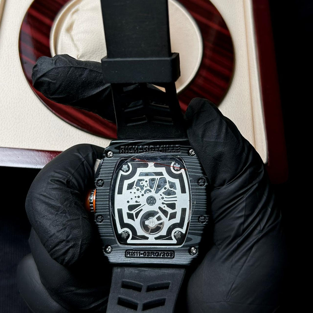 Richard Mille RM 011-03 Chronograph Skeleton – Black Orange