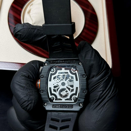 Richard Mille RM 011-03 Chronograph Skeleton – Black Orange