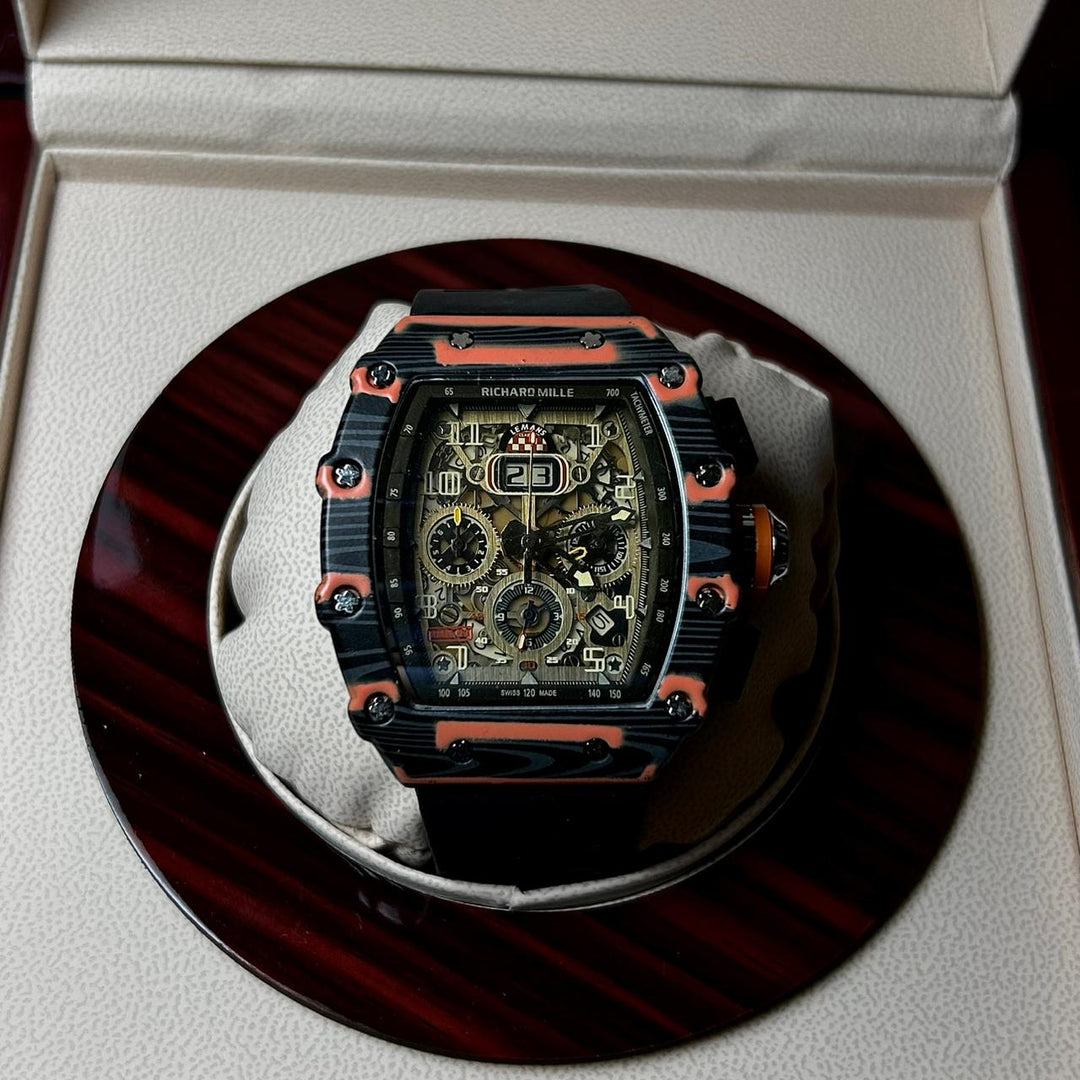 Richard Mille RM 011-03 Chronograph Skeleton – Black Orange