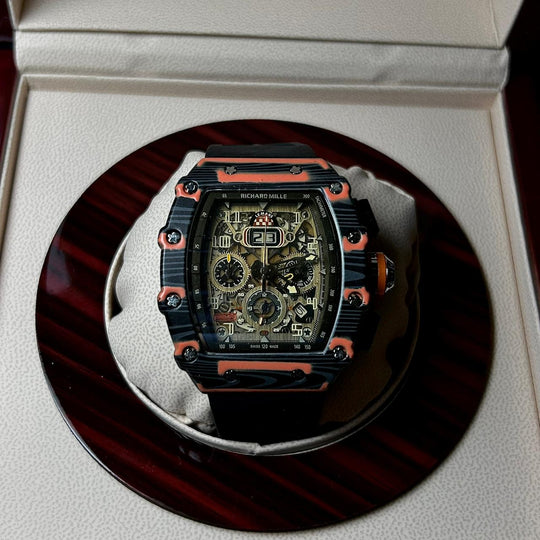 Richard Mille RM 011-03 Chronograph Skeleton – Black Orange