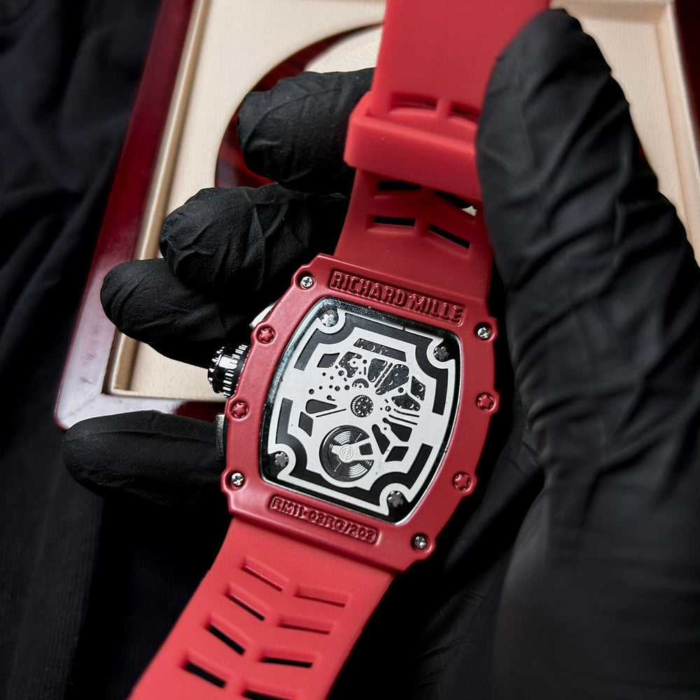 Richard Mille RM 011-03 Chronograph Skeleton – Red