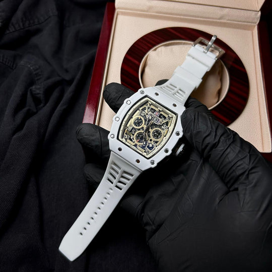 Richard Mille RM 011-03 Chronograph Skeleton – White