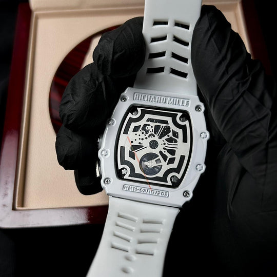 Richard Mille RM 011-03 Chronograph Skeleton – White