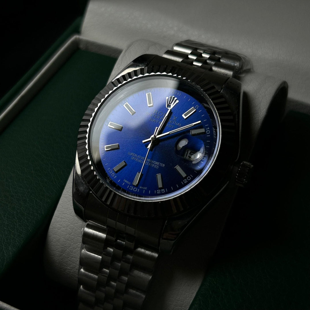 Rolex Classic Datejust For Him - Blue