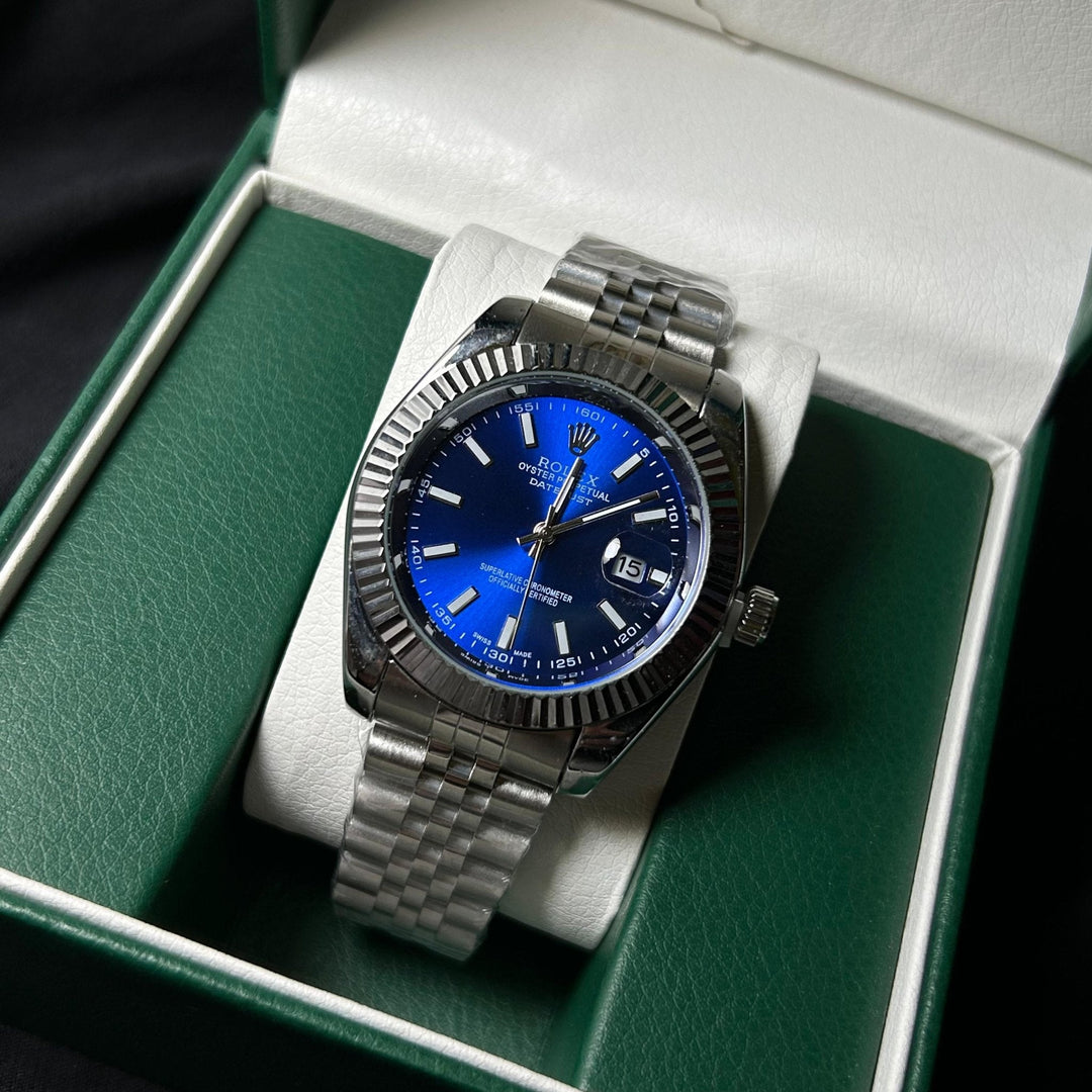 Rolex Classic Datejust For Him - Blue
