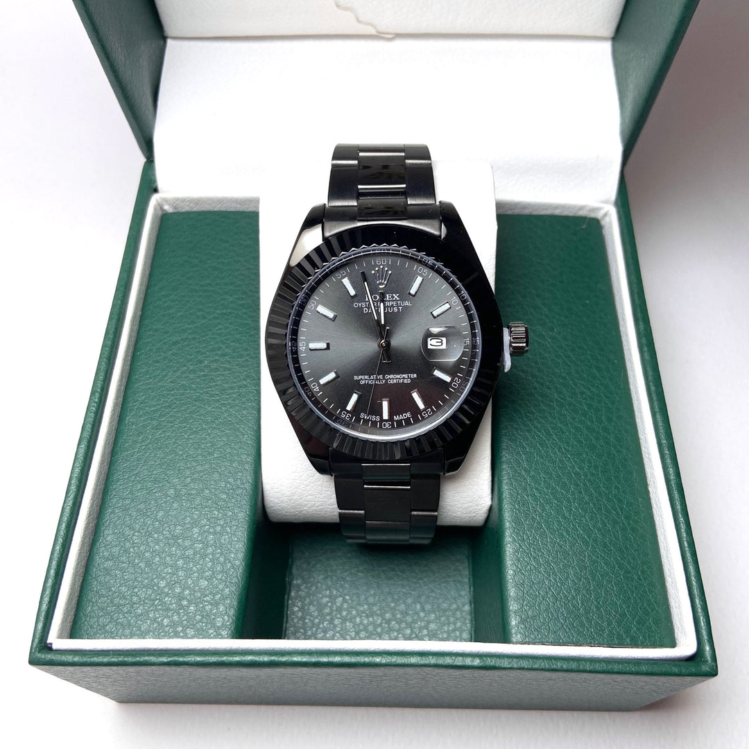 Rolex Date Just Classic For Him - Full Black