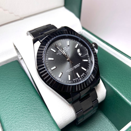 Rolex Date Just Classic For Him - Full Black