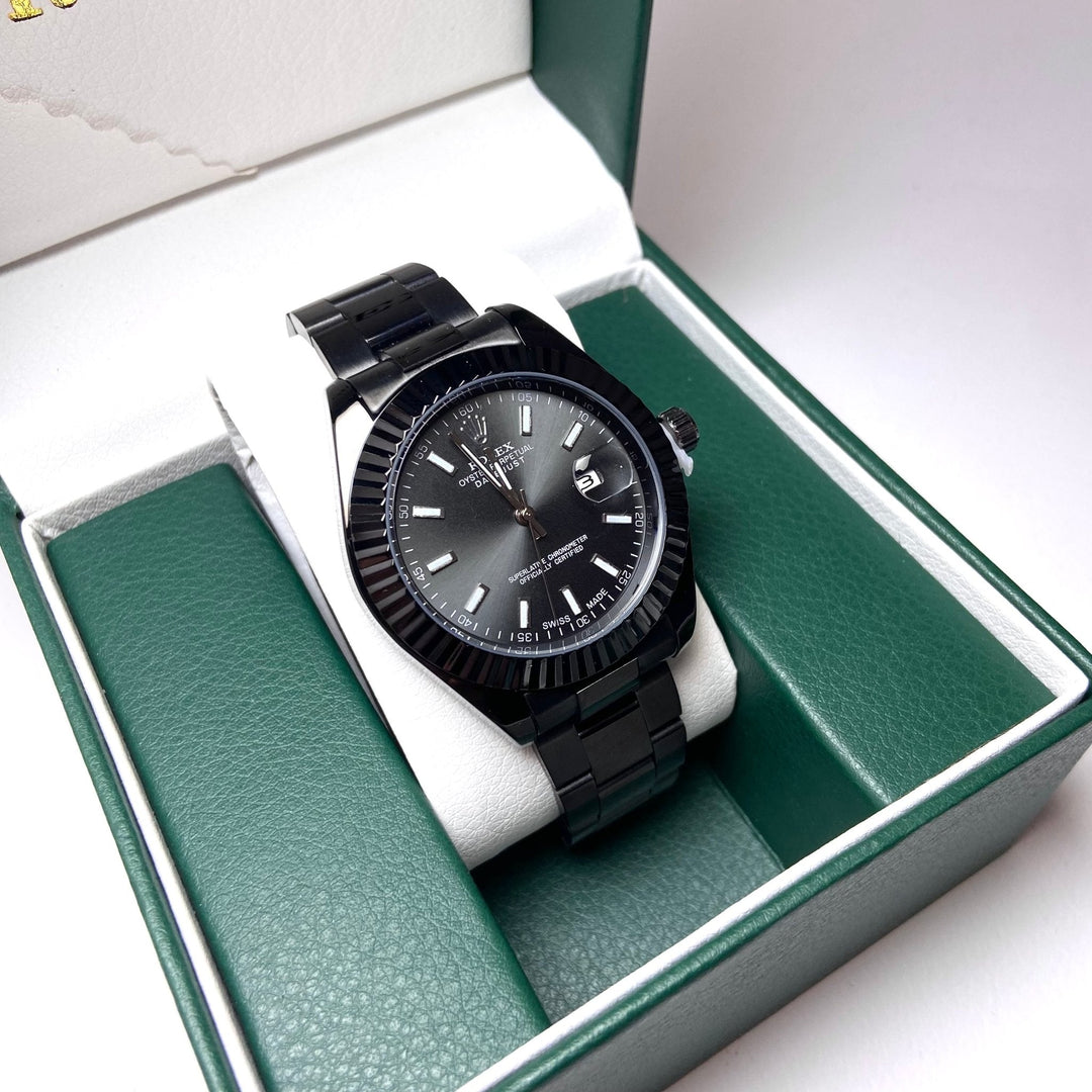Rolex Date Just Classic For Him - Full Black
