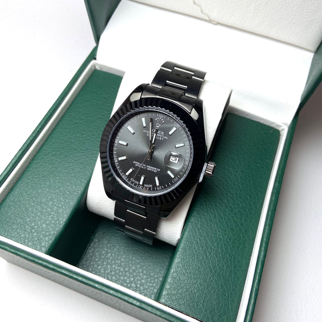 Rolex Date Just Classic For Him - Full Black