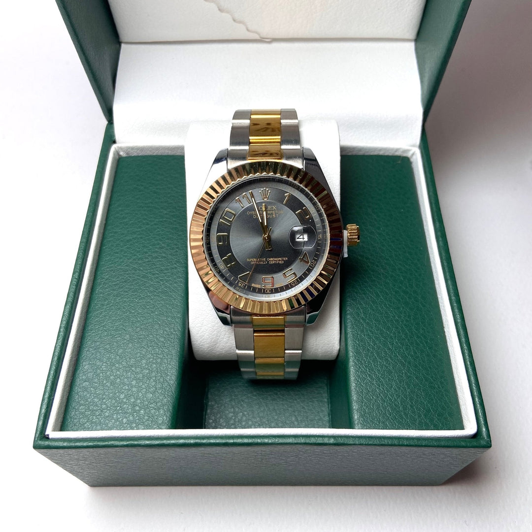 Rolex Date Just RoStyle For Him - Two-Tone