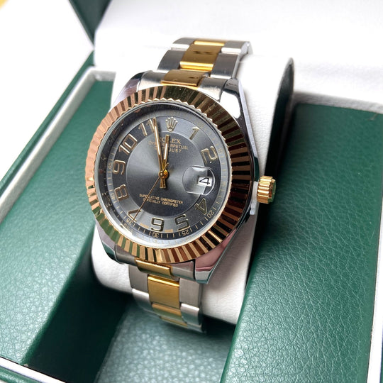 Rolex Date Just RoStyle For Him - Two-Tone