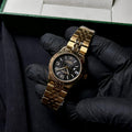 Rolex Datejust 41 Automatic For Her - Golden Black