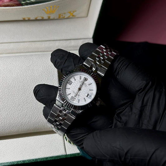 Rolex Datejust 41 Automatic For Her - Silver White