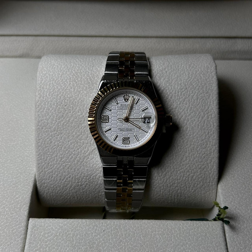 Rolex Datejust 41 Automatic For Her - Two Tone White