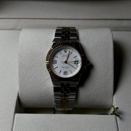 Rolex Datejust 41 Automatic For Her - Two Tone White