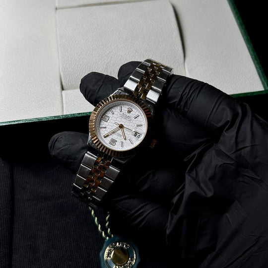 Rolex Datejust 41 Automatic For Her - Two Tone White