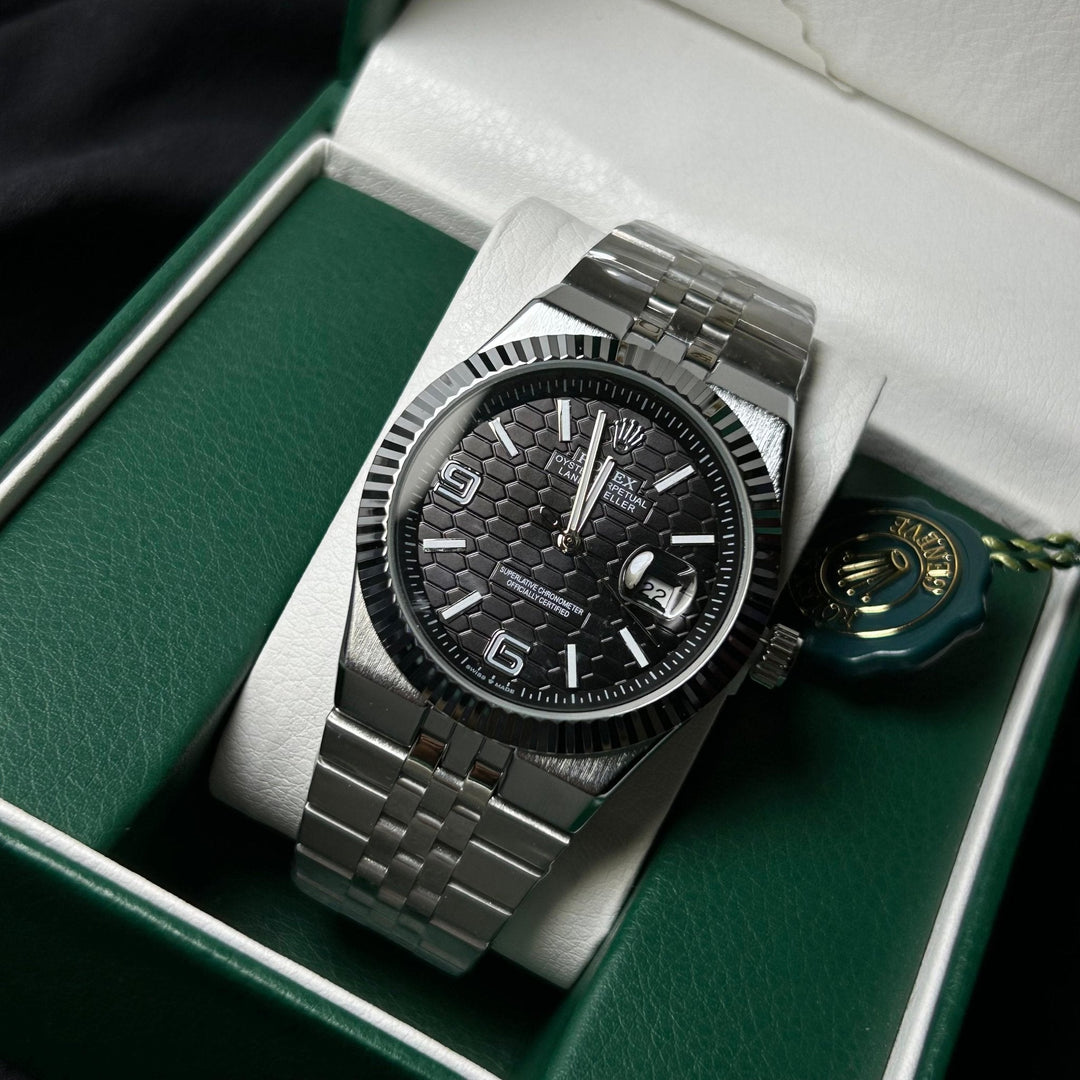 Rolex Datejust 41 Automatic For Him - Silver Black