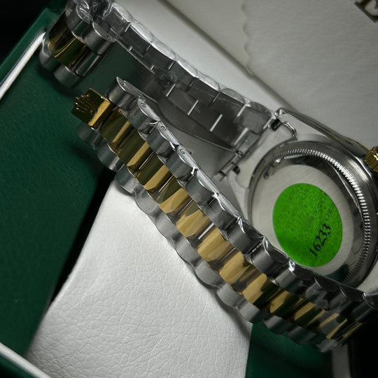 Rolex Datejust Arabic Dial For Him – Two Tone Golden Navy