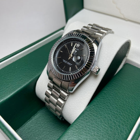 Rolex Day Date For Her - Black Dial