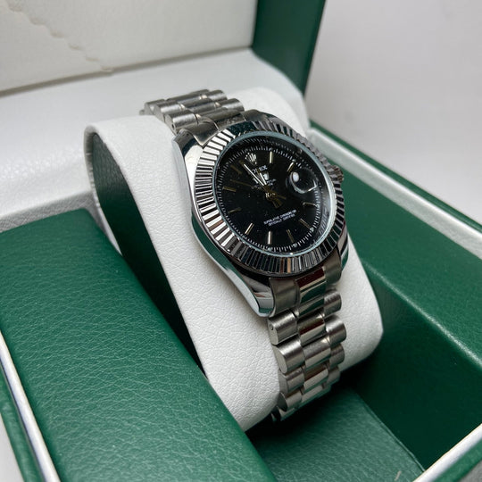 Rolex Day Date For Her - Black Dial