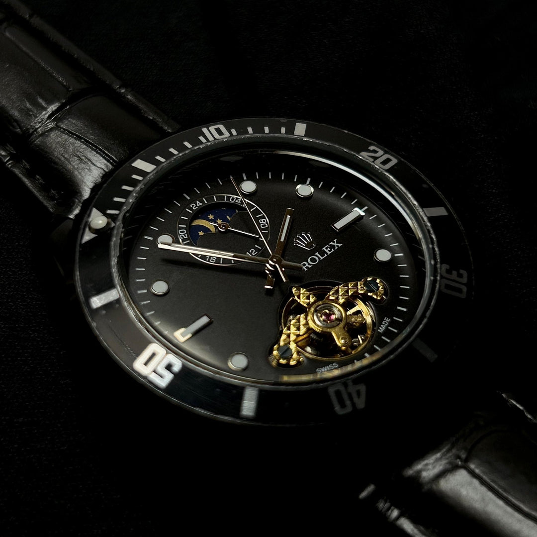 Rolex Deepsea Tourbillon & Moonphase Automatic - Full Black