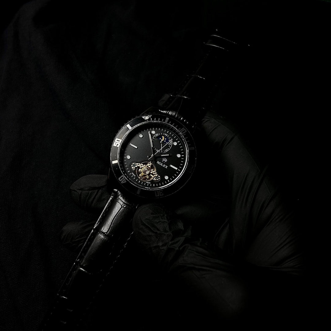 Rolex Deepsea Tourbillon & Moonphase Automatic - Full Black