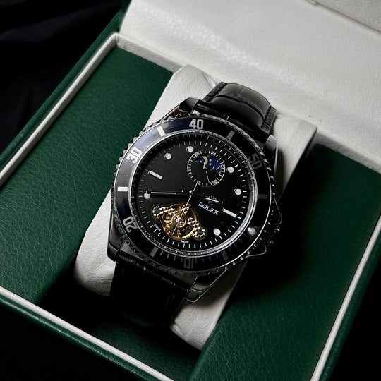 Rolex Deepsea Tourbillon & Moonphase Automatic - Silver Black