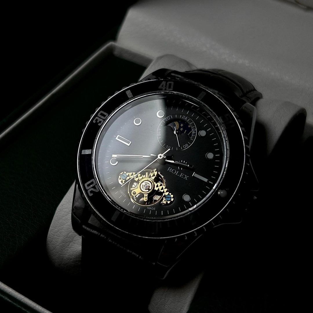 Rolex Deepsea Tourbillon & Moonphase Automatic - Silver Black