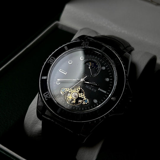 Rolex Deepsea Tourbillon & Moonphase Automatic - Silver Black